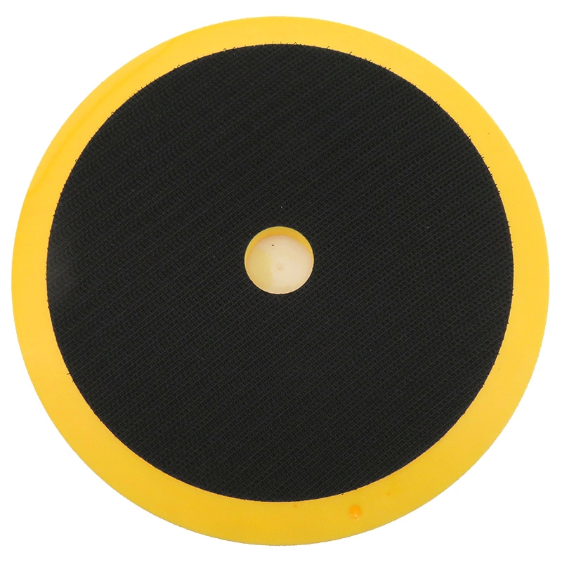 7 Inch 5/8"-11 Thread Hook & Loop Backing Pads for Recessed Foam Pads and Wool Buffing Pads
